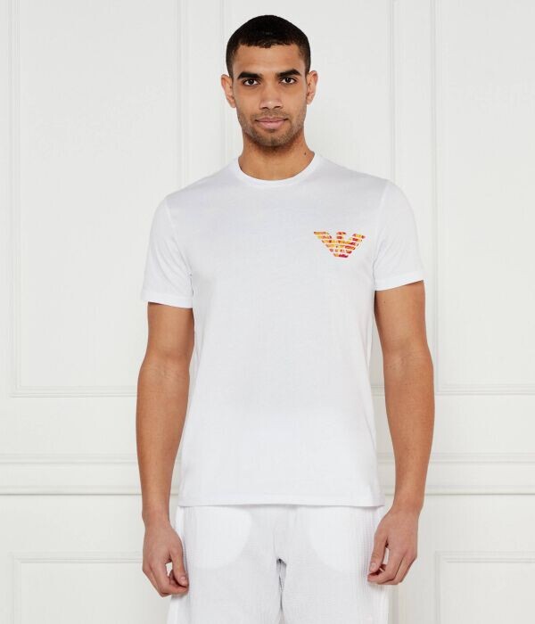 Футболка мужская Emporio Armani с цветным логотипом, белый
Футболка мужская Emporio Armani с цветным логотипом, белый