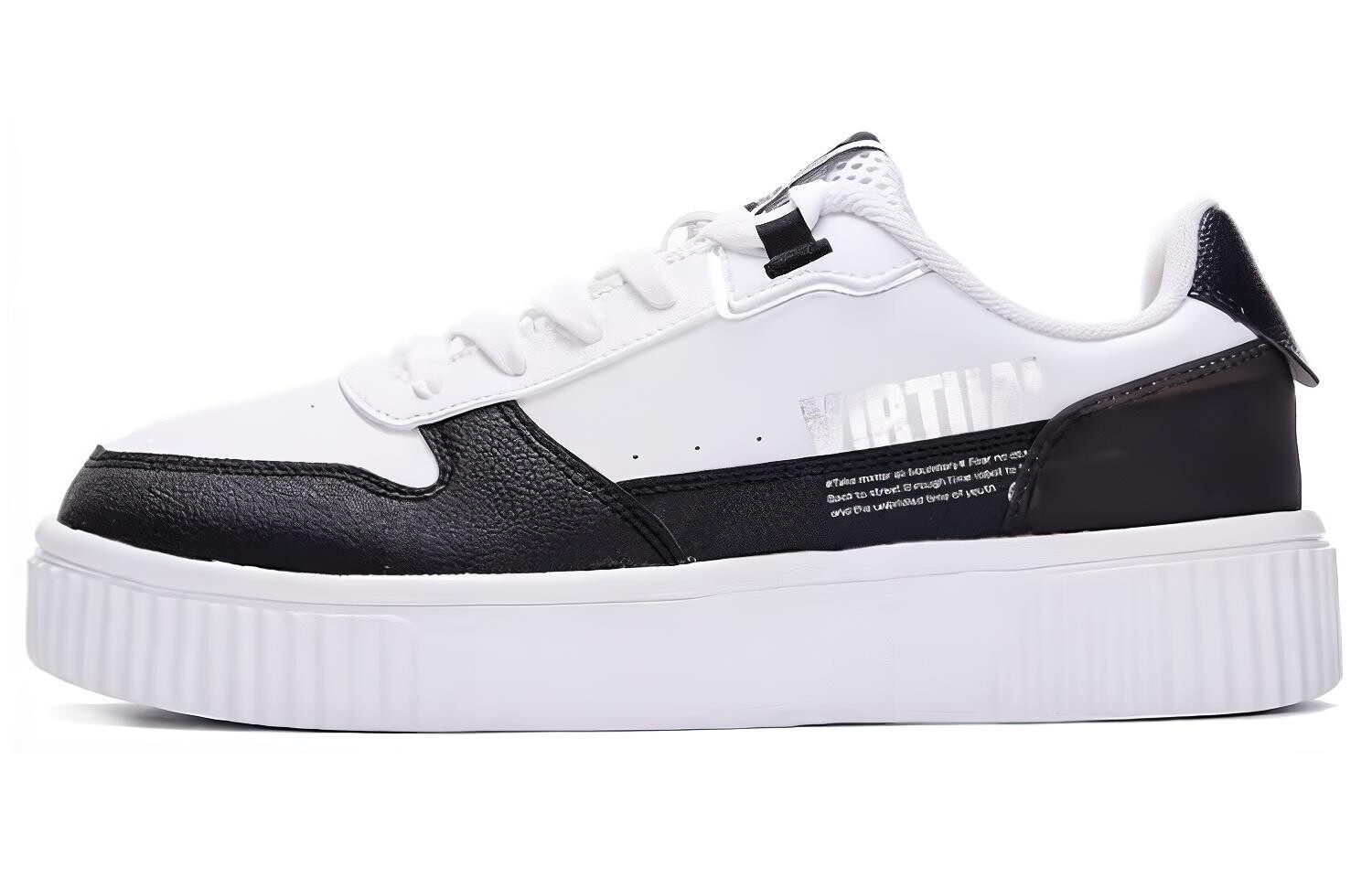 Кеды мужские, обувь для скейтбординга низкая черный/белый Qiaodan
Кеды мужские, обувь для скейтбординга низкая черный/белый Qiaodan