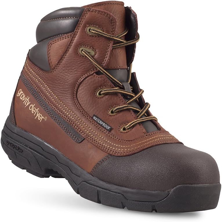 Мужские ботинки Gravity Defyer Vance - водонепроницаемые, противоскользящие, удобные ботинки, коричневый
Мужские ботинки Gravity Defyer Vance - водонепроницаемые, противоскользящие, удобные ботинки, коричневый