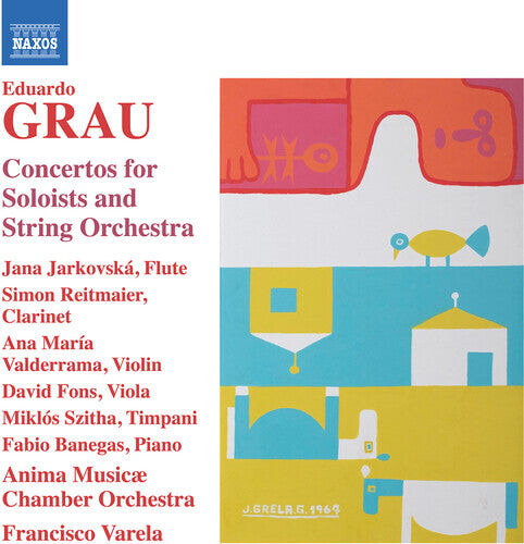 CD диск Grau / Valderrama / Banegas: Concertos for Soloists & String Orchestra
CD диск Grau / Valderrama / Banegas: Concertos for Soloists & String Orchestra