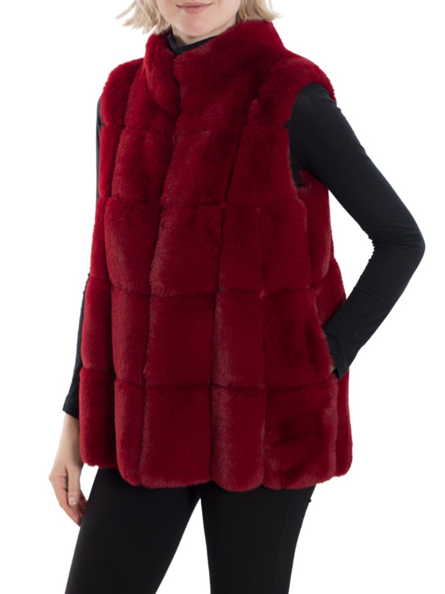 Большой жилет из искусственного меха BELLE FARE, красный
Большой жилет из искусственного меха BELLE FARE, красный