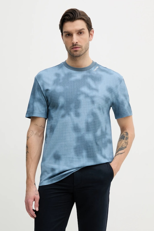 Хлопковая футболка Calvin Klein, синий
Хлопковая футболка Calvin Klein, синий