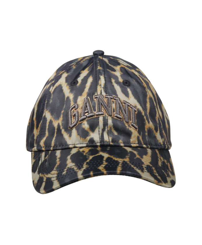 Нейлоновая кепка с принтом Ganni, черный
Нейлоновая кепка с принтом Ganni, черный