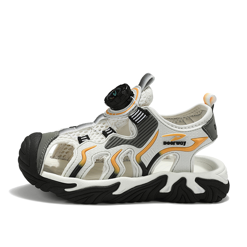 Детские сандалии с противоскользящей подошвой, устойчивые к истиранию, дышащие, легкие, с амортизацией DEERWAY, зеленый
Детские сандалии с противоскользящей подошвой, устойчивые к истиранию, дышащие, легкие, с амортизацией DEERWAY, зеленый