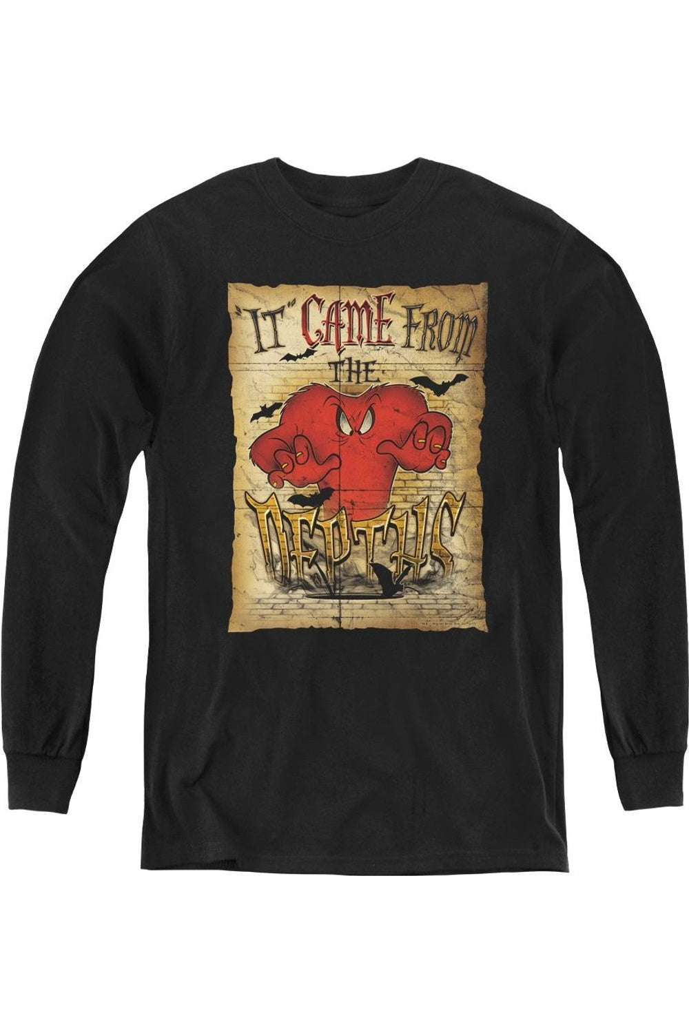 Футболка с длинным рукавом Looney Tunes The Depths Youth Gildan, черный
Футболка с длинным рукавом Looney Tunes The Depths Youth Gildan, черный