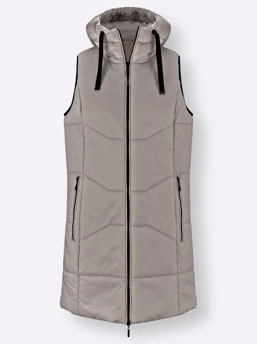 Повседневный образ стеганый жилет Casual Looks, серый
Повседневный образ стеганый жилет Casual Looks, серый