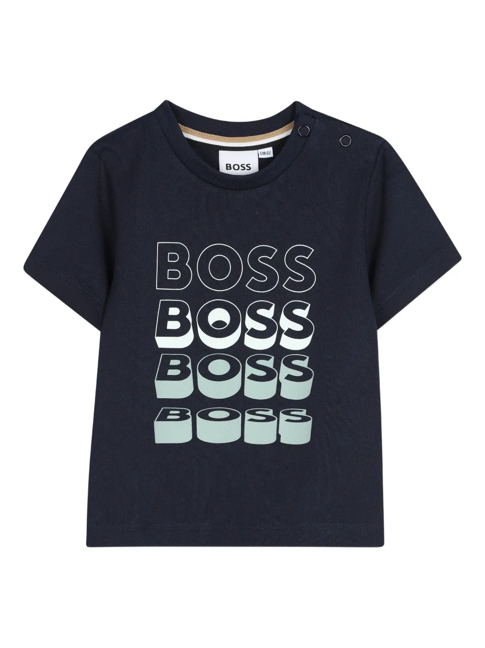 Футболка с круглым вырезом Boss Kidswear, синий
Футболка с круглым вырезом Boss Kidswear, синий