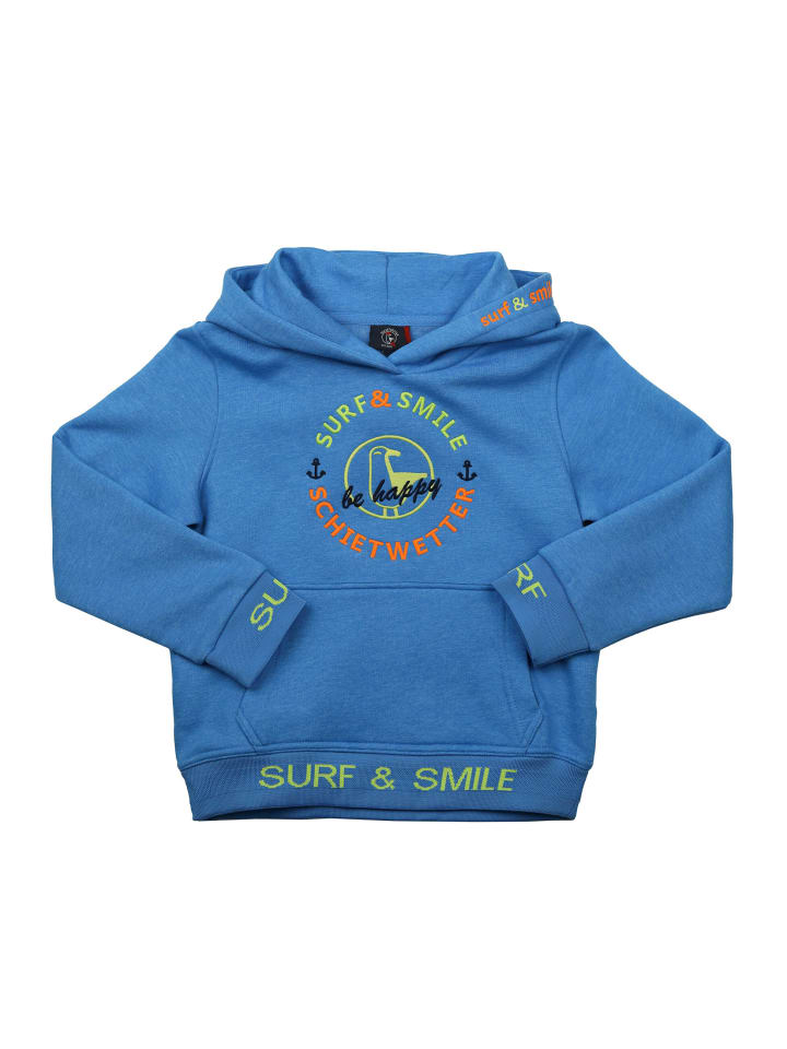 Пуловер с капюшоном Max Meersalz SCHIETWETTER, цвет azuro 
Пуловер с капюшоном Max Meersalz SCHIETWETTER, цвет azuro