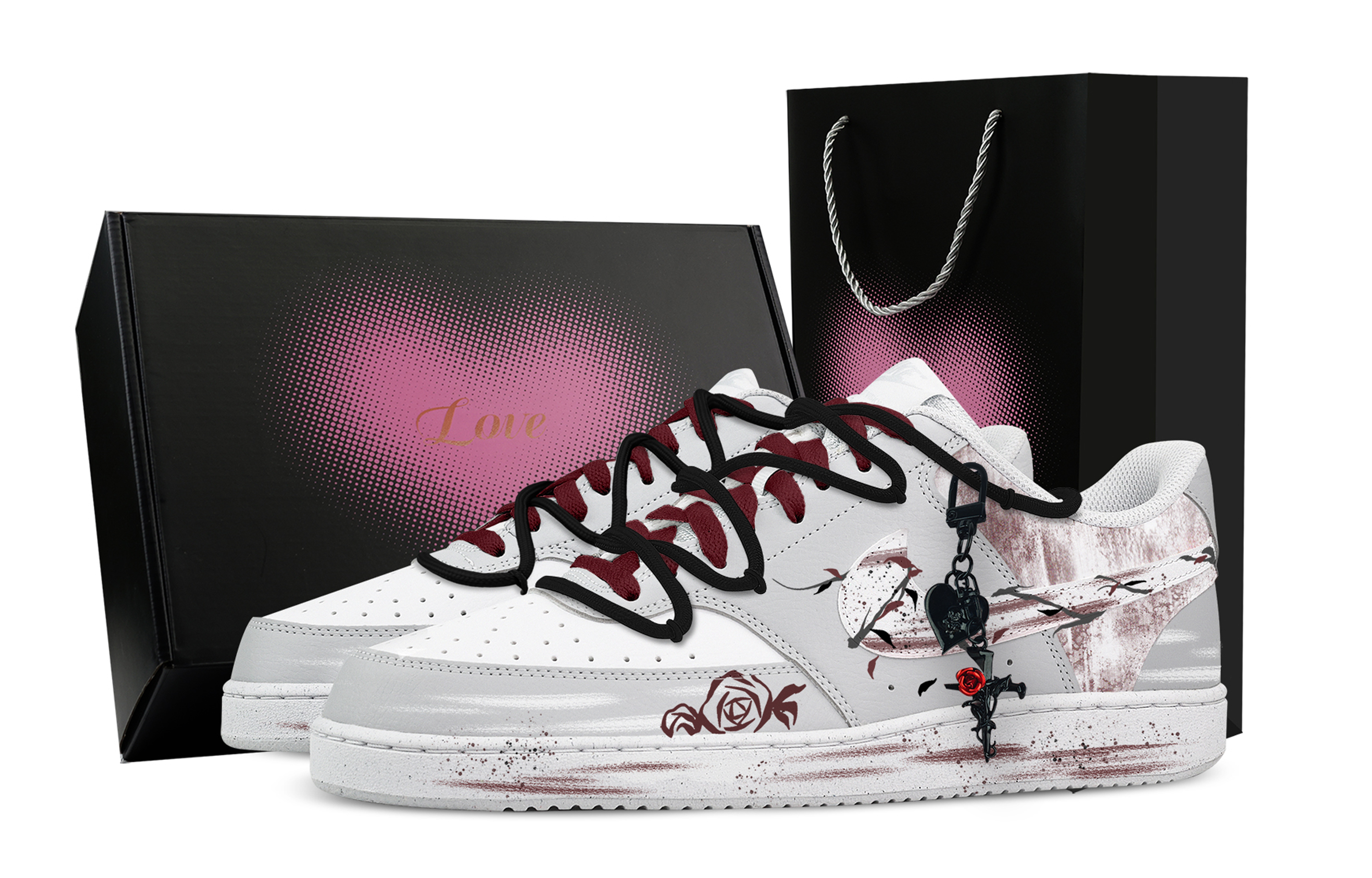 Nike Кроссовки Court Vision Whisper, Heart Box, износостойкие, низкие, для скейтбординга, мужские, белые, серые, красные
Nike Кроссовки Court Vision Whisper, Heart Box, износостойкие, низкие, для скейтбординга, мужские, белые, серые, красные