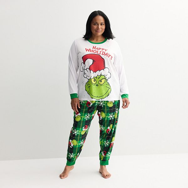 Пижамный комплект для семьи Grinch Happy Wholidays, Plus size Licensed Character
Пижамный комплект для семьи Grinch Happy Wholidays, Plus size Licensed Character