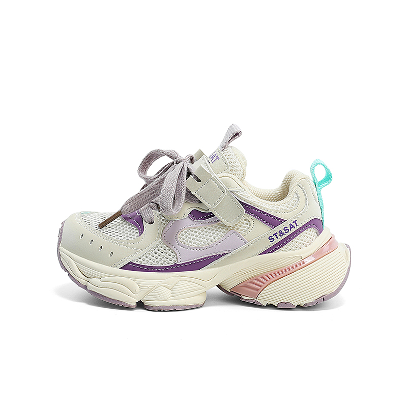 Противоскользящие, амортизирующие, устойчивые к истиранию, дышащие, повседневные детские кроссовки ST&SAT, слоновая кость/белый/фиолетовый
Противоскользящие, амортизирующие, устойчивые к истиранию, дышащие, повседневные детские кроссовки ST&SAT, слоновая кость/белый/фиолетовый