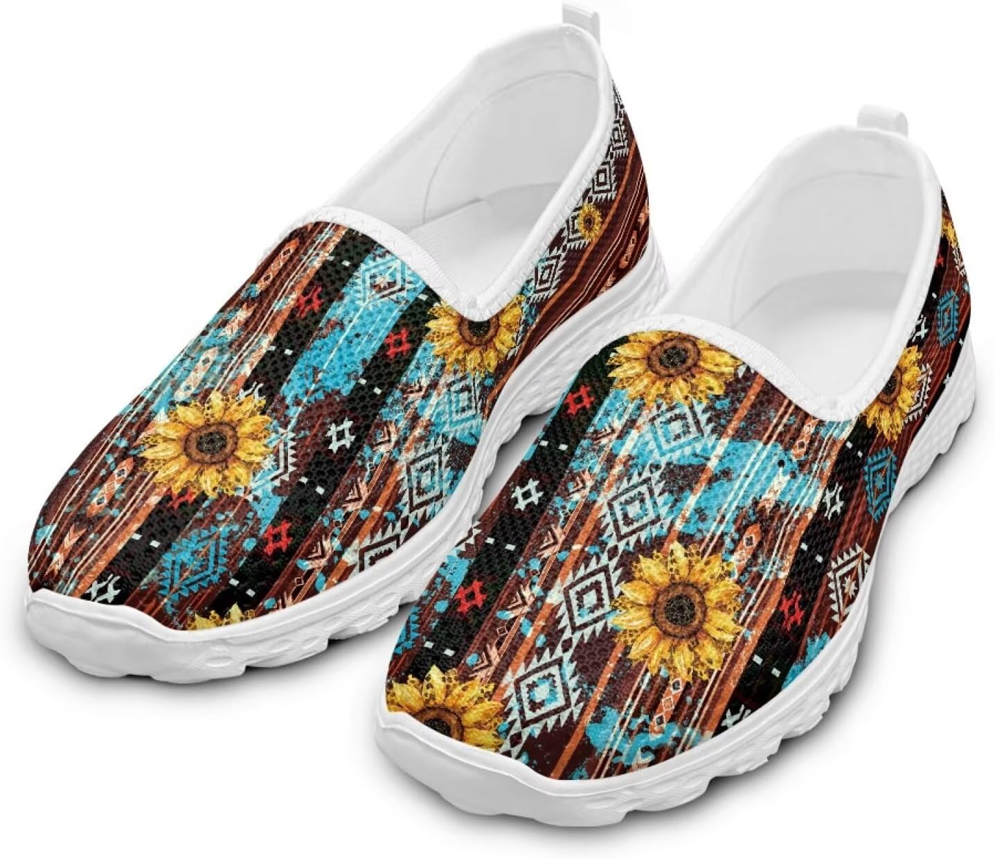 Женские слипоны Howilath, удобные повседневные антискользящие спортивные туфли, модные лоферы без шнурков с подошвой из ЭВА, размеры 5.5-10.5, Aztec Sunflower
Женские слипоны Howilath, удобные повседневные антискользящие спортивные туфли, модные лоферы без шнурков с подошвой из ЭВА, размеры 5.5-10.5, Aztec Sunflower
