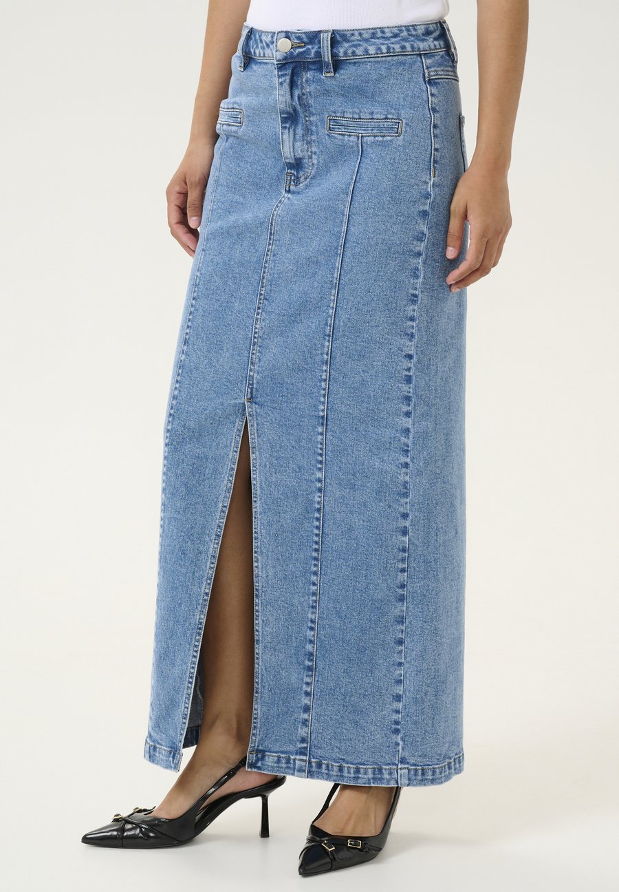 Юбка Kaffe Maxi skirt, Medium Blue Denim/Blue Denim
Юбка Kaffe Maxi skirt, Medium Blue Denim/Blue Denim