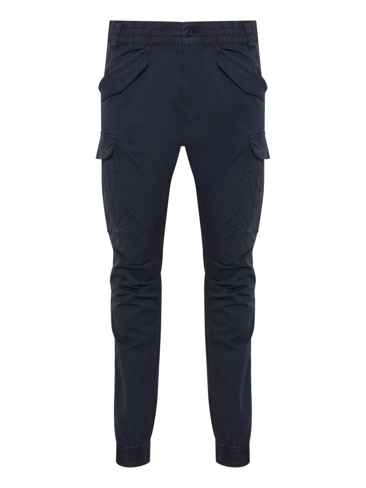 Тканевые брюки INDICODE, темно-синий
Тканевые брюки INDICODE, темно-синий