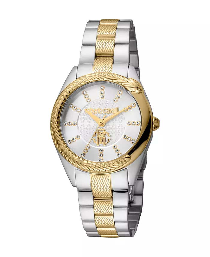 Женские часы Quartz из двухцветной нержавеющей стали, 32 мм Roberto Cavalli, Двухцветный, Женские часы Quartz из двухцветной нержавеющей стали, 32 мм Roberto Cavalli
Женские часы Quartz из двухцветной нержавеющей стали, 32 мм Roberto Cavalli, Двухцветный, Женские часы Quartz из двухцветной нержавеющей стали, 32 мм Roberto Cavalli