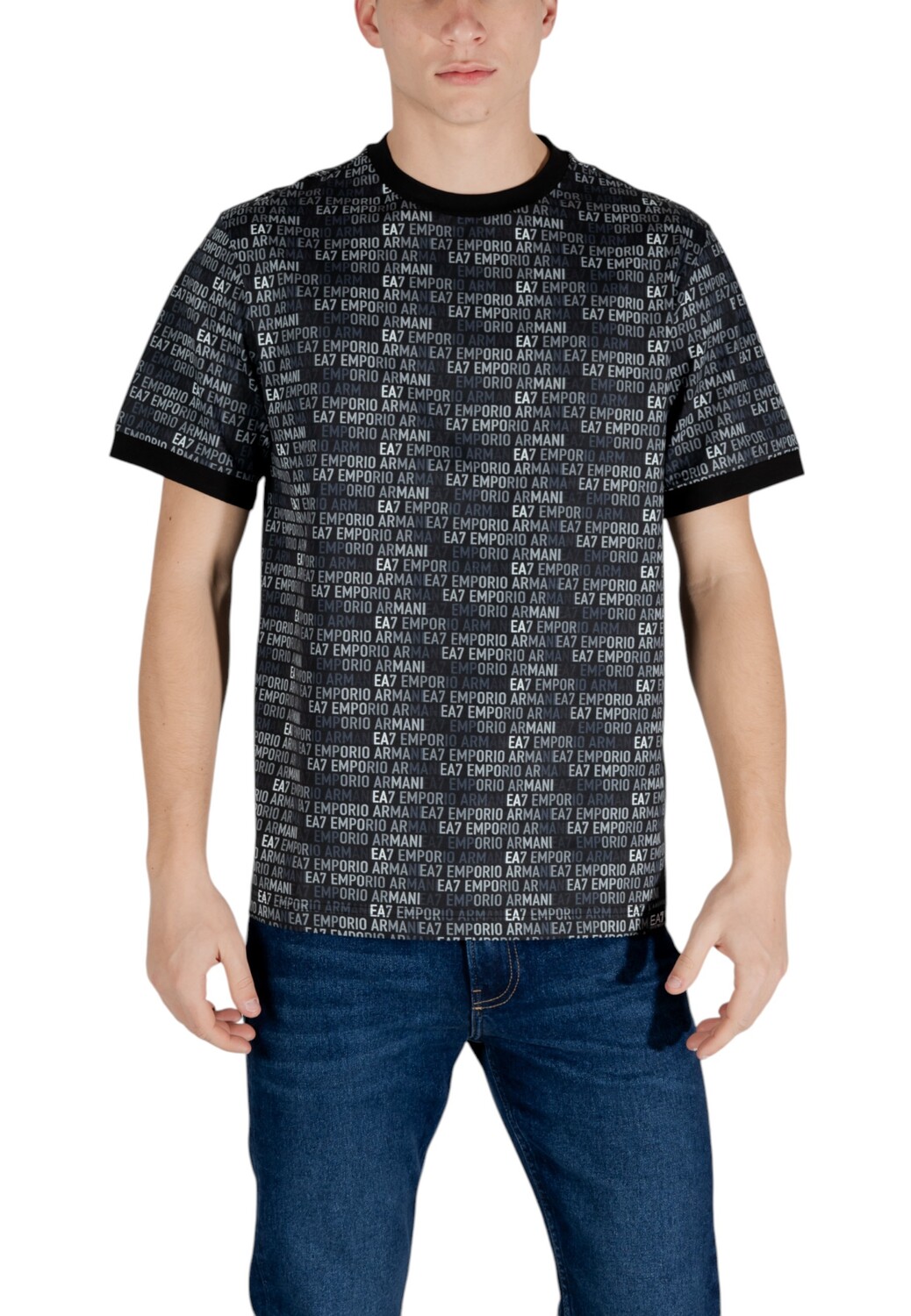 Футболка мужская EA7 с фирменным принтом, черный
Футболка мужская EA7 с фирменным принтом, черный