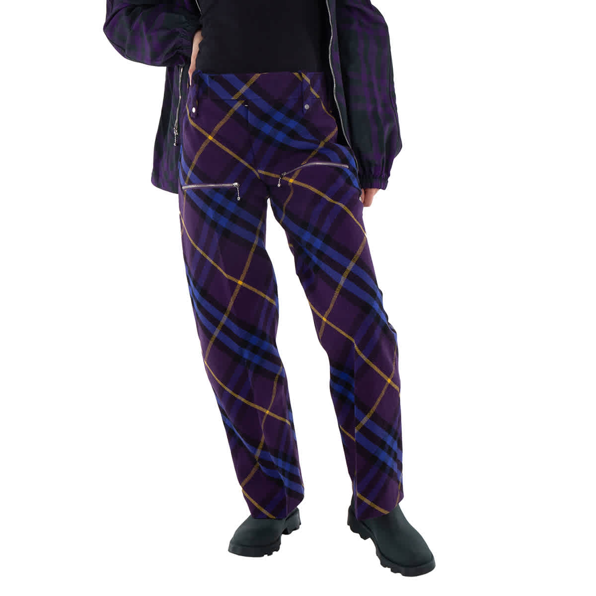 Брюки из шерсти Burberry Ribbon Check, Ribbon Ip Check
Брюки из шерсти Burberry Ribbon Check, Ribbon Ip Check