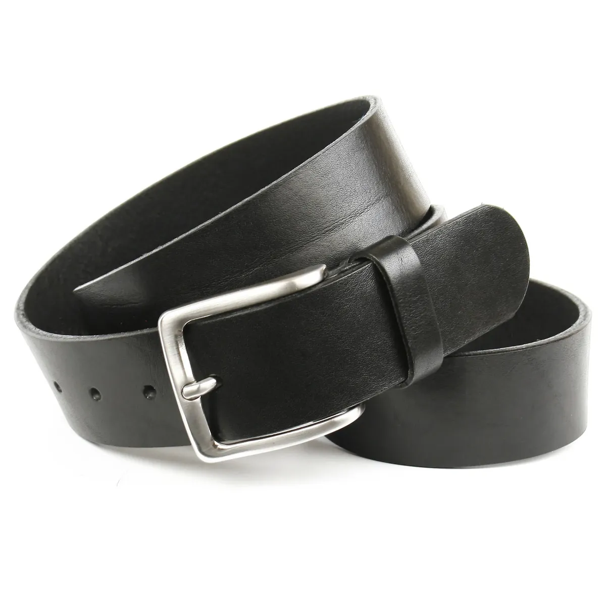 Кожаный ремень Anthoni Crown, джинсовый цельнокожаный ремень, черный 
Кожаный ремень Anthoni Crown, джинсовый цельнокожаный ремень, черный