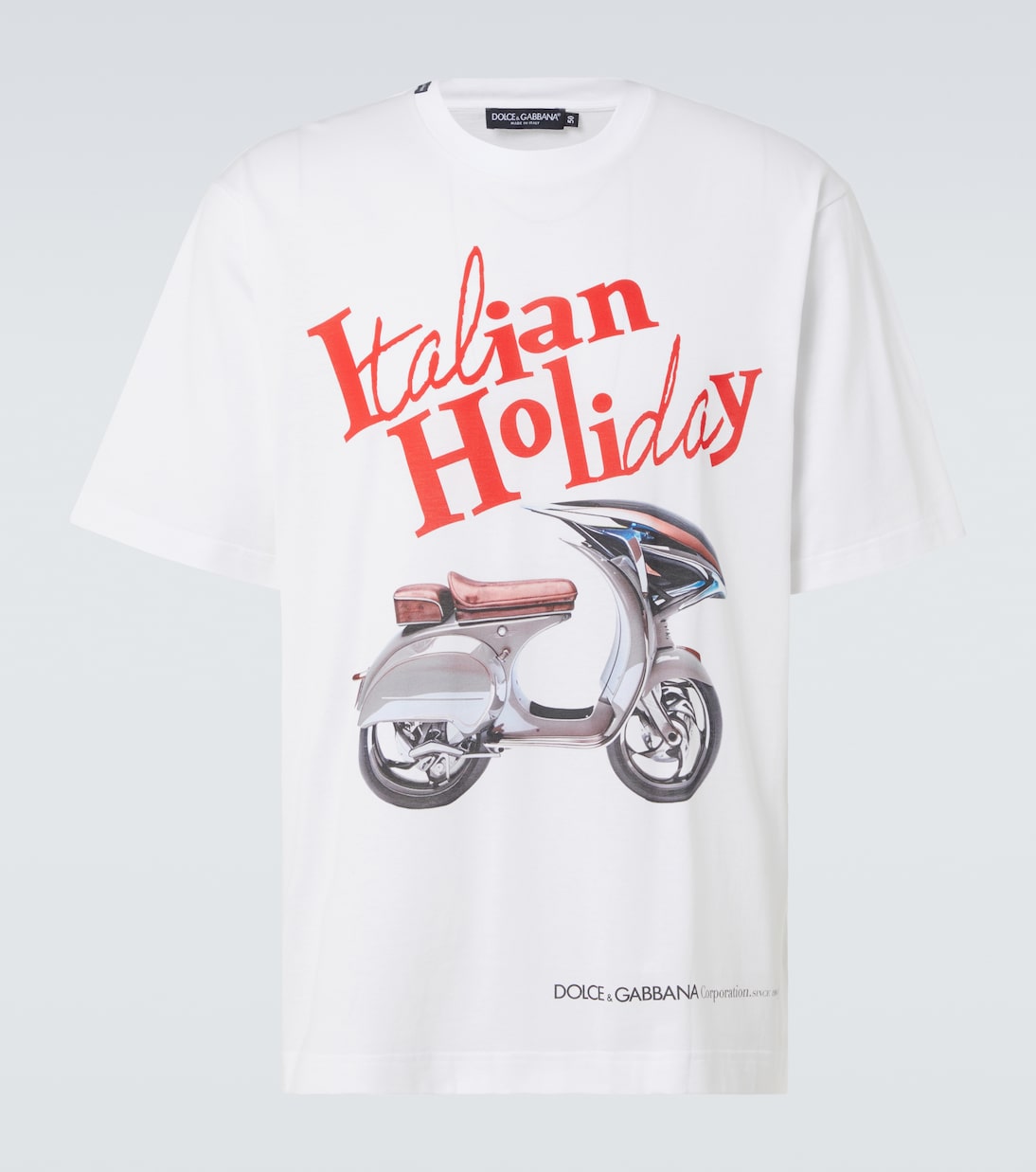 Хлопковая футболка из джерси Dolce&Gabbana, Optical White
Хлопковая футболка из джерси Dolce&Gabbana, Optical White