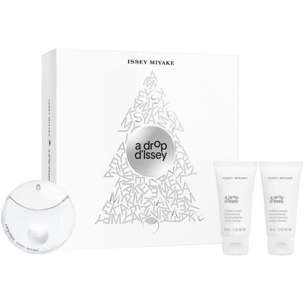Подарочный набор A Drop D'Issey, 50 мл Edp + 2 крема для рук по 50 мл, Issey Miyake
Подарочный набор A Drop D'Issey, 50 мл Edp + 2 крема для рук по 50 мл, Issey Miyake
