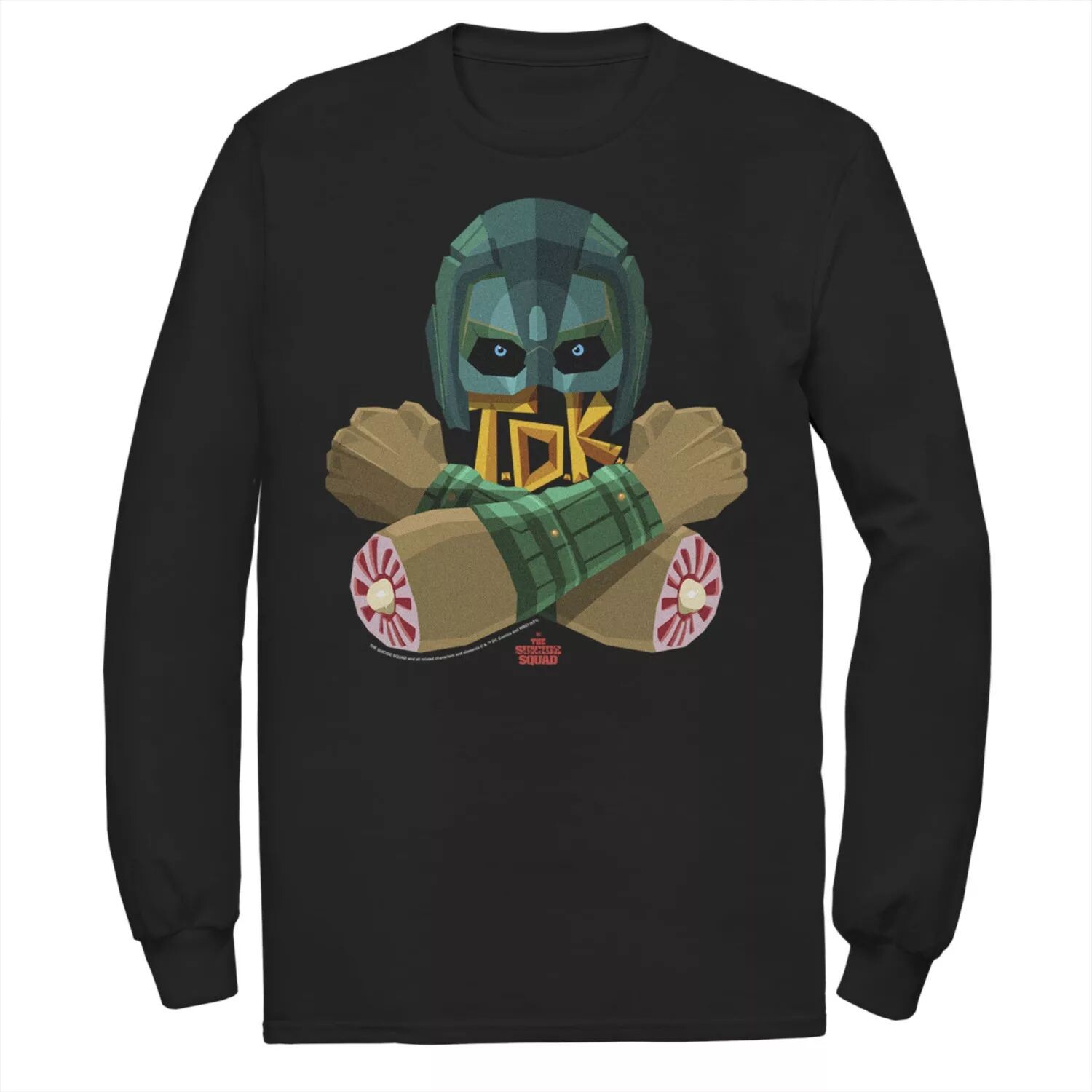 Мужская футболка с большим логотипом The Suicide Squad TDK Licensed Character
Мужская футболка с большим логотипом The Suicide Squad TDK Licensed Character