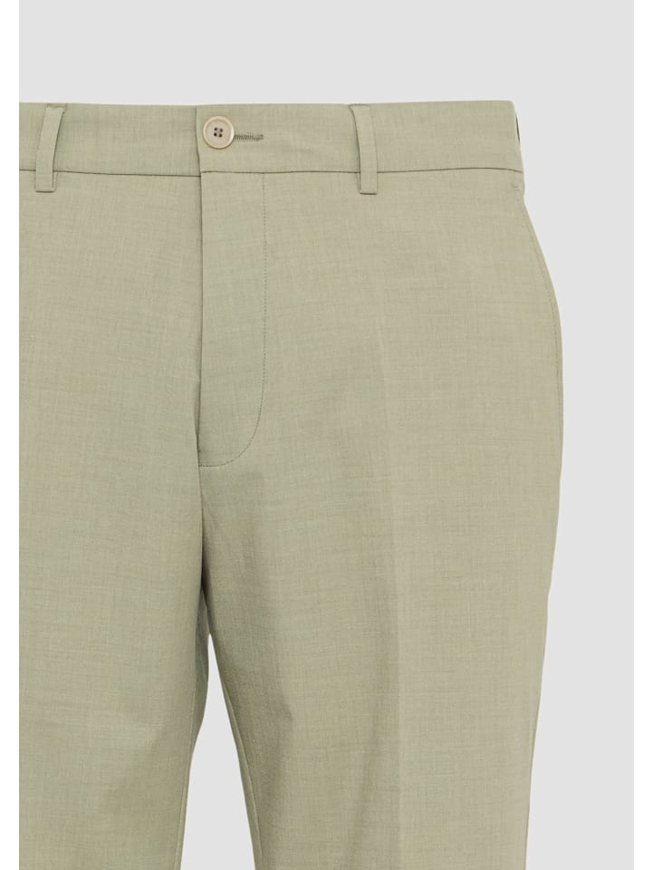 Тканевые брюки s.Oliver BLACK LABEL, оливковый
Тканевые брюки s.Oliver BLACK LABEL, оливковый