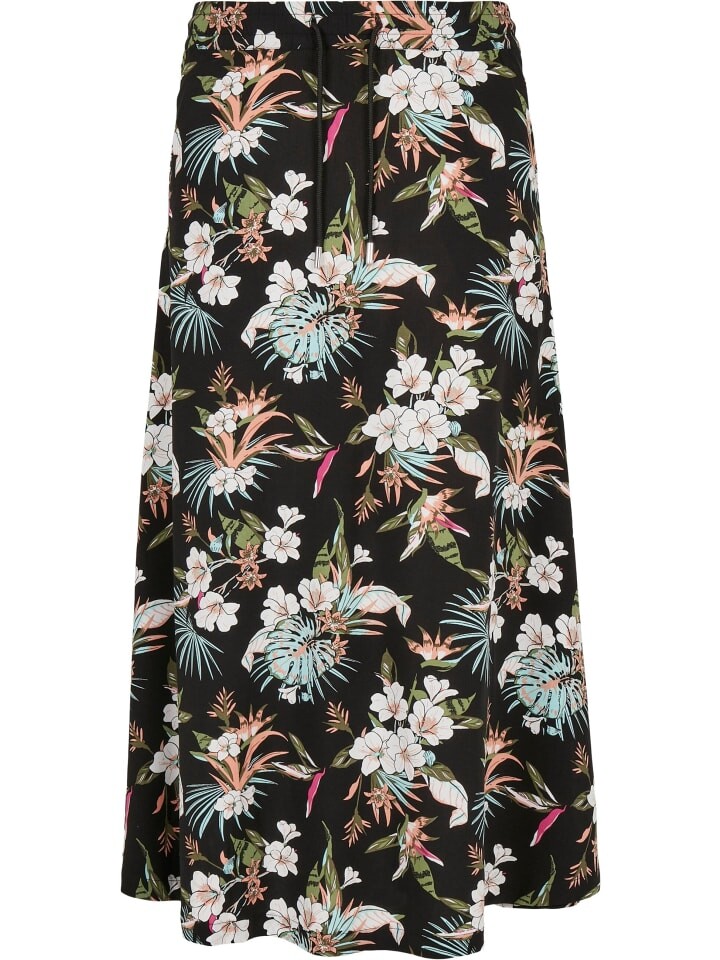 Юбка длиной до колена Urban Classics, цвет black tropical
Юбка длиной до колена Urban Classics, цвет black tropical