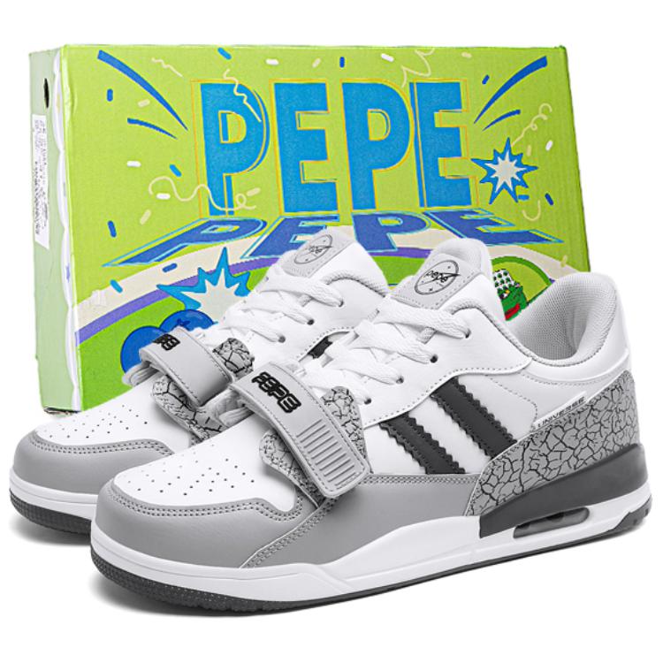 Pepe The Frog Скользоустойчивые, износостойкие, дышащие, увеличивающие рост мид-топ скейтбордские кроссовки унисекс бело-сине-красные, цвет White Blue Red
Pepe The Frog Скользоустойчивые, износостойкие, дышащие, увеличивающие рост мид-топ скейтбордские кроссовки унисекс бело-сине-красные, цвет White Blue Red