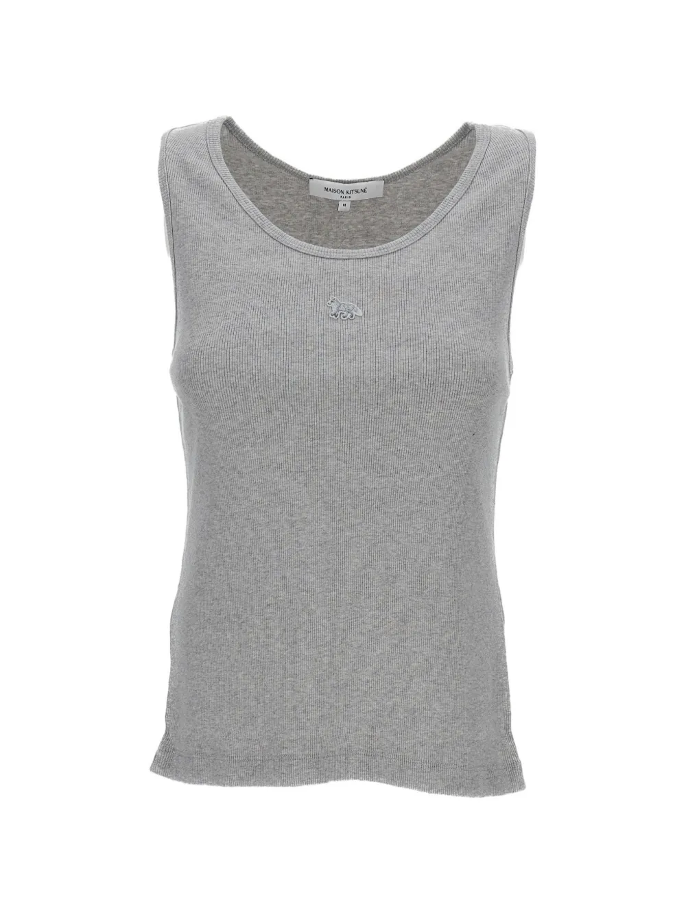 Топ с вырезом Maison Kitsune, серый
Топ с вырезом Maison Kitsune, серый
