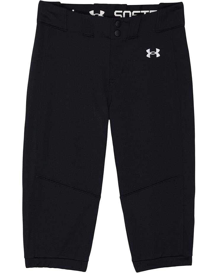 Брюки Under Armour Kids Utility Softball Pants 22, черный/белый 
Брюки Under Armour Kids Utility Softball Pants 22, черный/белый