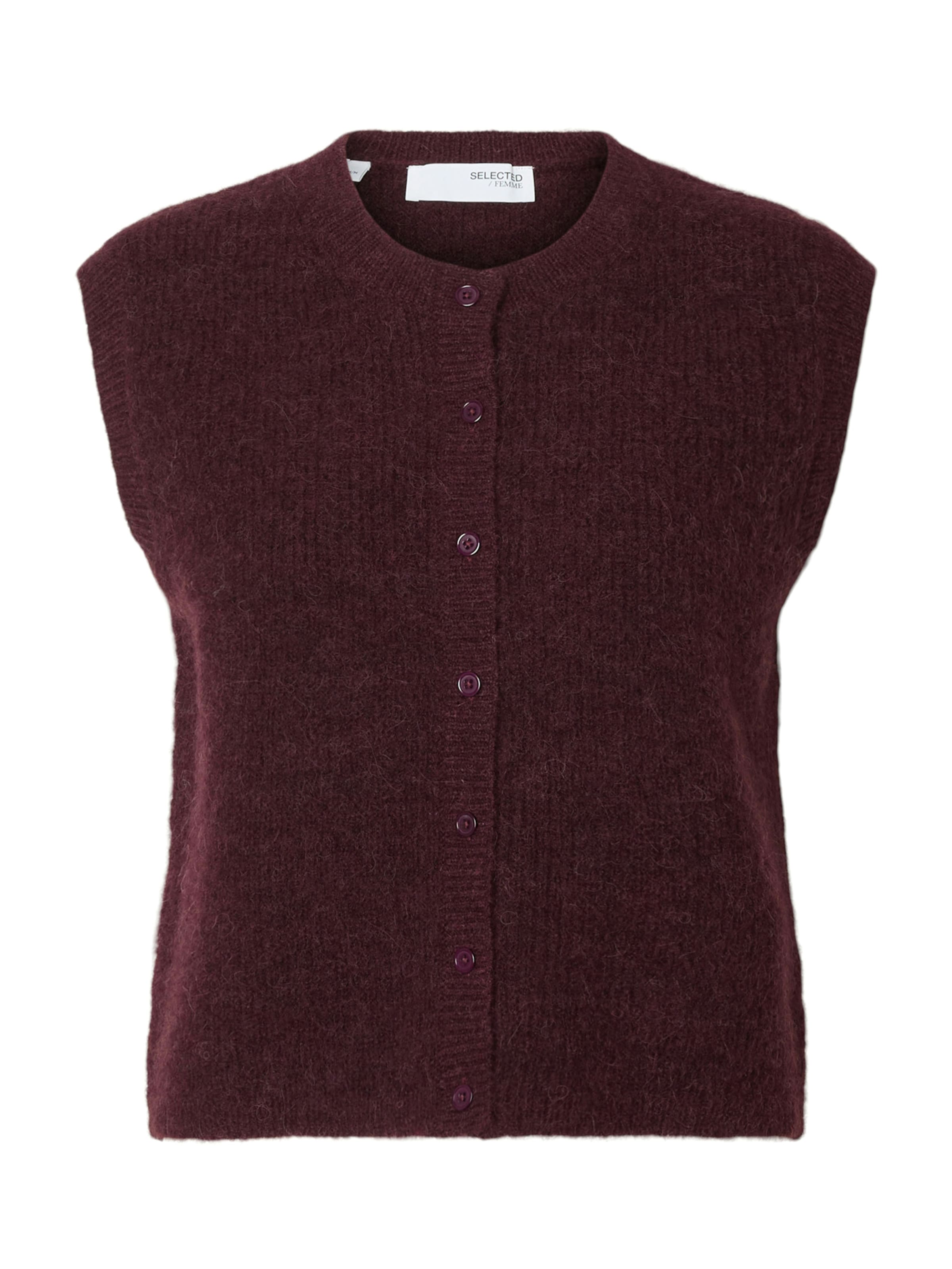 SELECTED Вязаный жилет 'SLFLULU' в цвете Blackberry
SELECTED Вязаный жилет 'SLFLULU' в цвете Blackberry