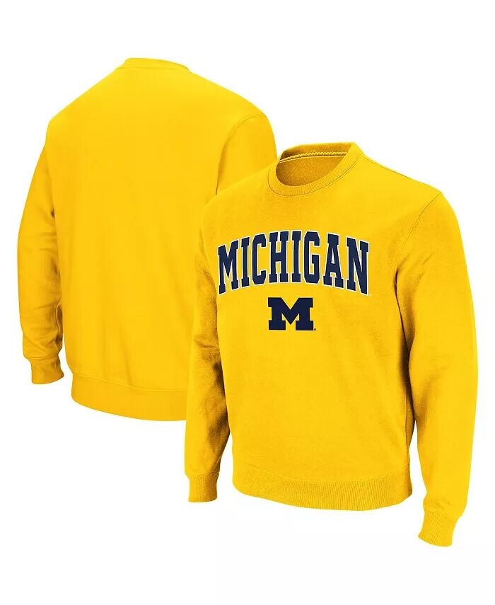 Мужская толстовка Michigan Wolverines Arch & Logo с круглым вырезом Colosseum, желтый
Мужская толстовка Michigan Wolverines Arch & Logo с круглым вырезом Colosseum, желтый