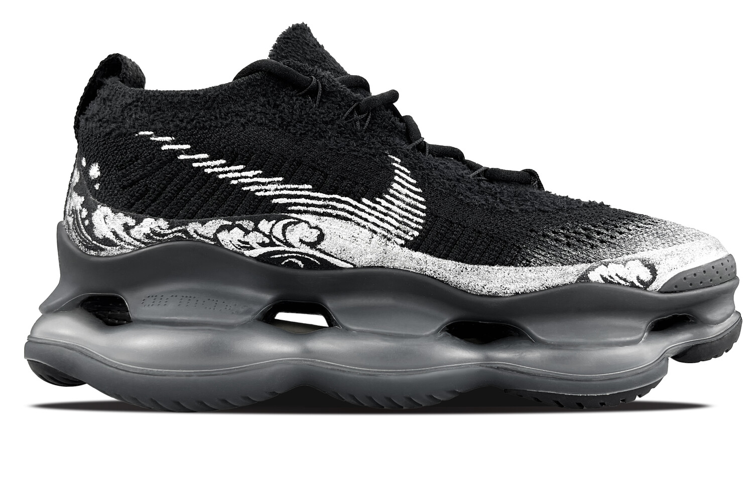 Кроссовки Air Max Scorpion для бега мужские с низким верхом, черные/серебристые Nike
Кроссовки Air Max Scorpion для бега мужские с низким верхом, черные/серебристые Nike