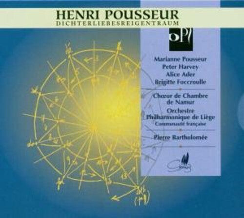 CD диск Pousseur / Bartholomee / Liege Po: Dichterliebesreigentraum
CD диск Pousseur / Bartholomee / Liege Po: Dichterliebesreigentraum