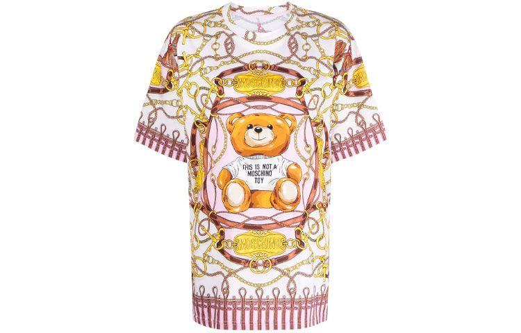 Футболка женская разноцветная MOSCHINO, мультиколор
Футболка женская разноцветная MOSCHINO, мультиколор