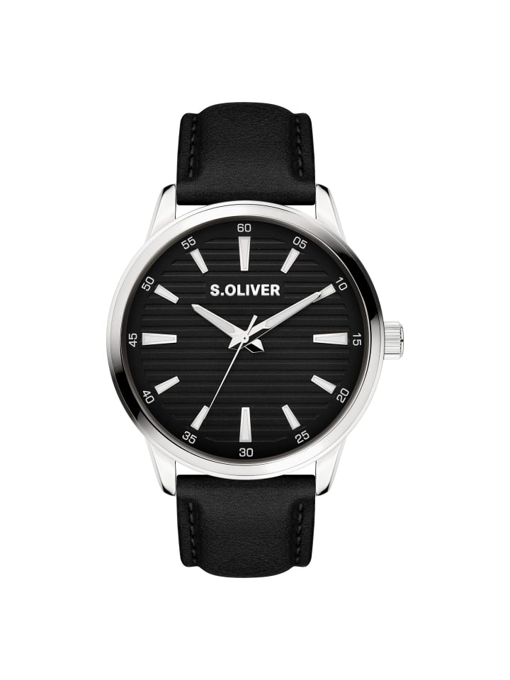 s.Oliver Классические и элегантные наручные часы черного цвета
s.Oliver Классические и элегантные наручные часы черного цвета
