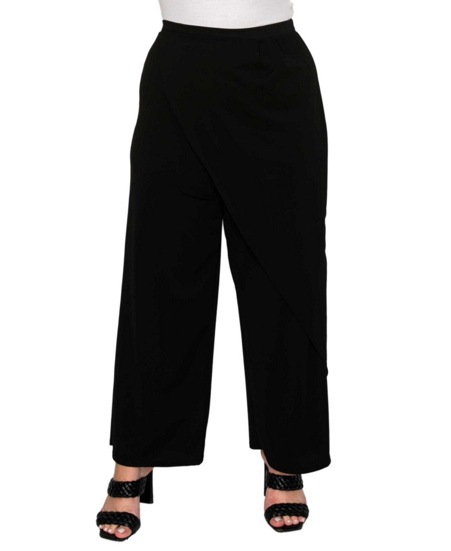 Брюки-халат "Плющ" больших размеров L I V D, Black
Брюки-халат "Плющ" больших размеров L I V D, Black