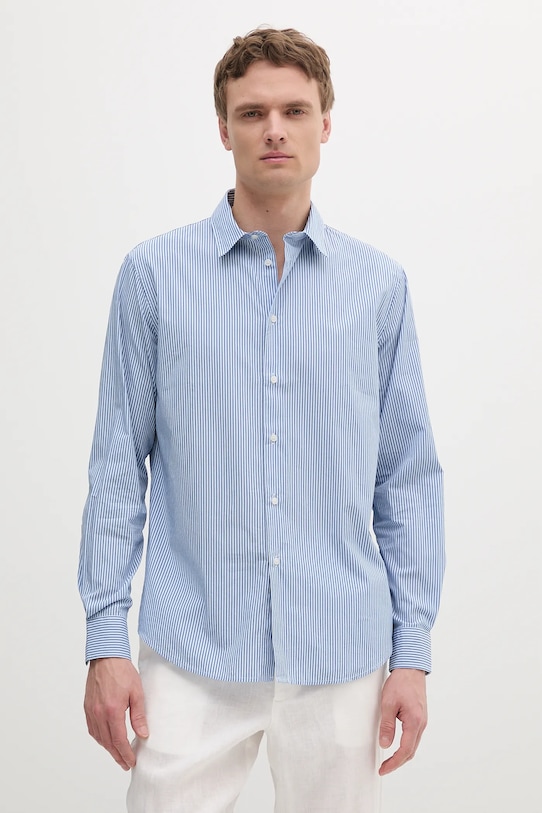 Хлопковая рубашка Sisley, синий
Хлопковая рубашка Sisley, синий