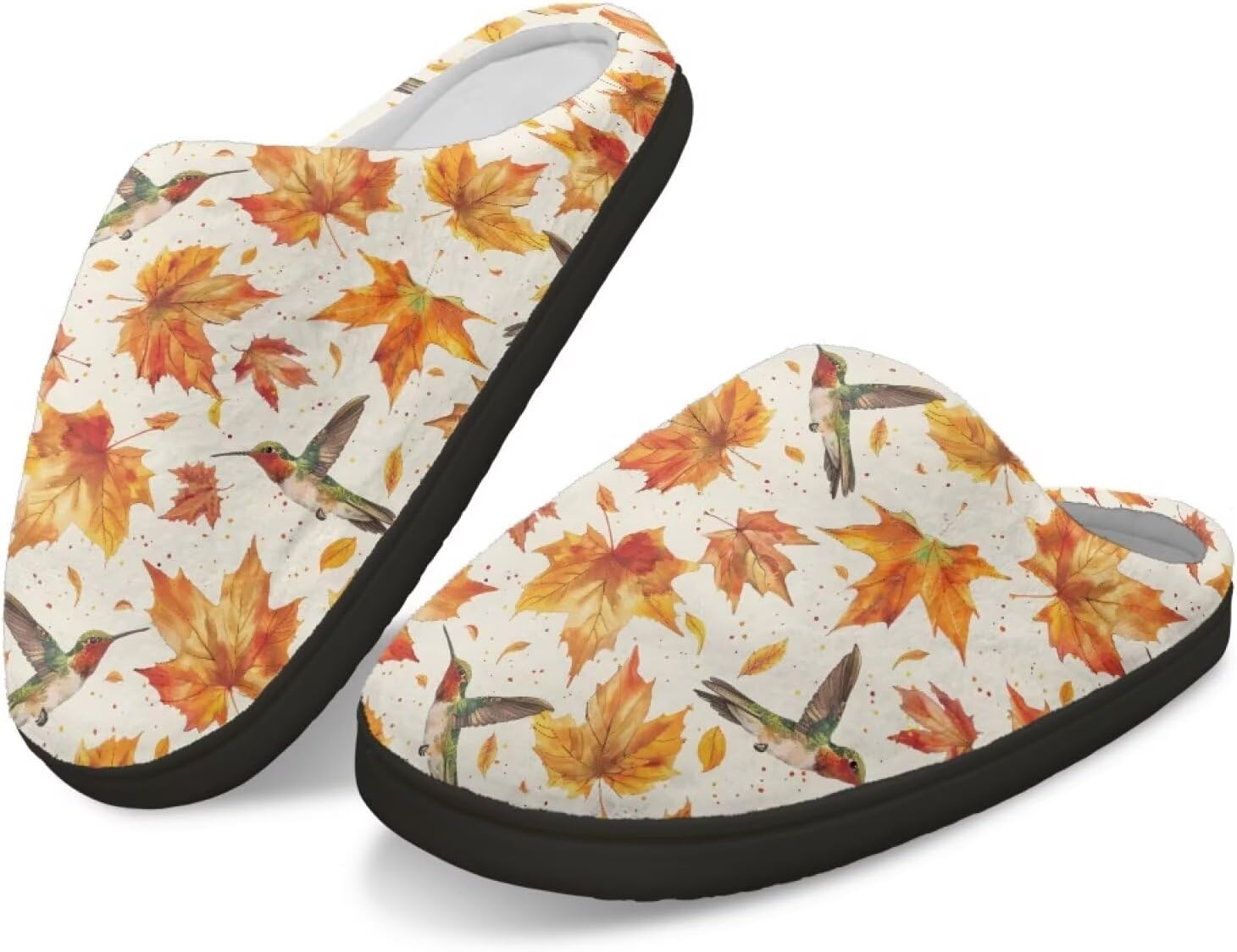 Тапочки с памятью формы GIFTPUZZ для женщин и мужчин, осенние домашние тапочки, надеваются без застежек, можно стирать в машине, размер 4-12, Hummingbirds Leaves
Тапочки с памятью формы GIFTPUZZ для женщин и мужчин, осенние домашние тапочки, надеваются без застежек, можно стирать в машине, размер 4-12, Hummingbirds Leaves