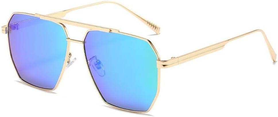 LVTFCO Роскошные металлические солнцезащитные очки для мужчин и женщин, модные солнцезащитные очки, стильные очки для вождения, защита от УФ-излучения UV400, Silver Green
LVTFCO Роскошные металлические солнцезащитные очки для мужчин и женщин, модные солнцезащитные очки, стильные очки для вождения, защита от УФ-излучения UV400, Silver Green