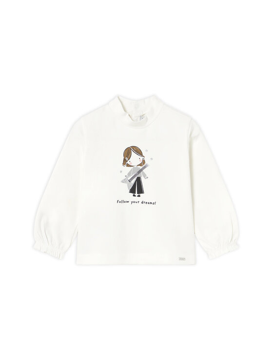 Блузка regular fit 2073 Mayoral, белый
Блузка regular fit 2073 Mayoral, белый