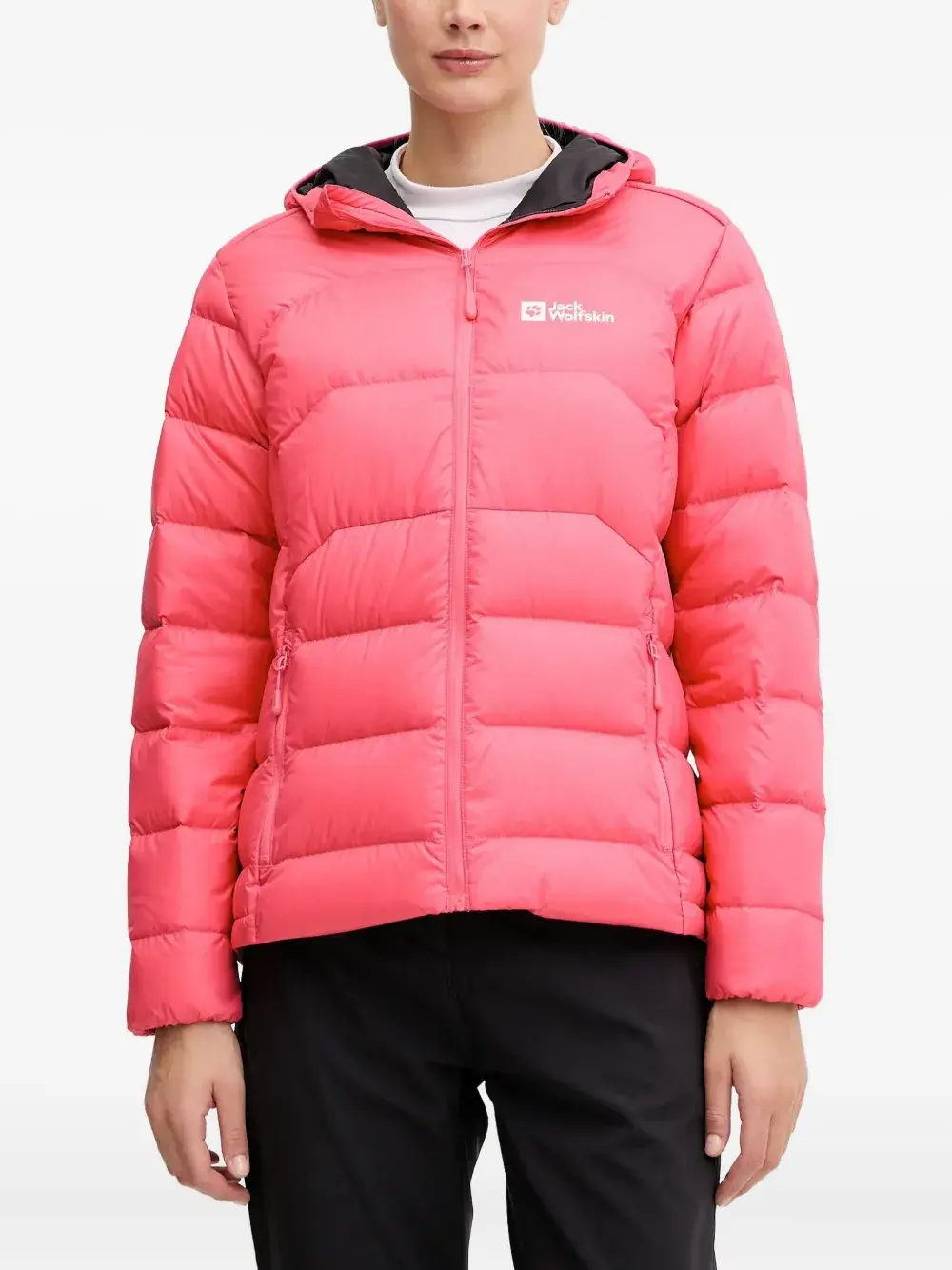 Пуховая стеганая куртка Ather с капюшоном Jack Wolfskin, розовый
Пуховая стеганая куртка Ather с капюшоном Jack Wolfskin, розовый