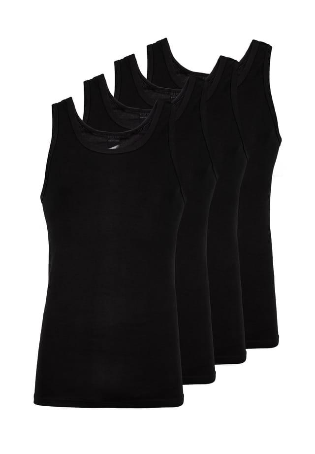 Классическая майка 4 шт. в упаковке Black Snake, черный
Классическая майка 4 шт. в упаковке Black Snake, черный