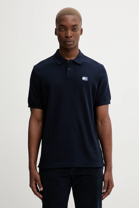 Хлопковое поло Tommy Jeans, темно-синий
Хлопковое поло Tommy Jeans, темно-синий