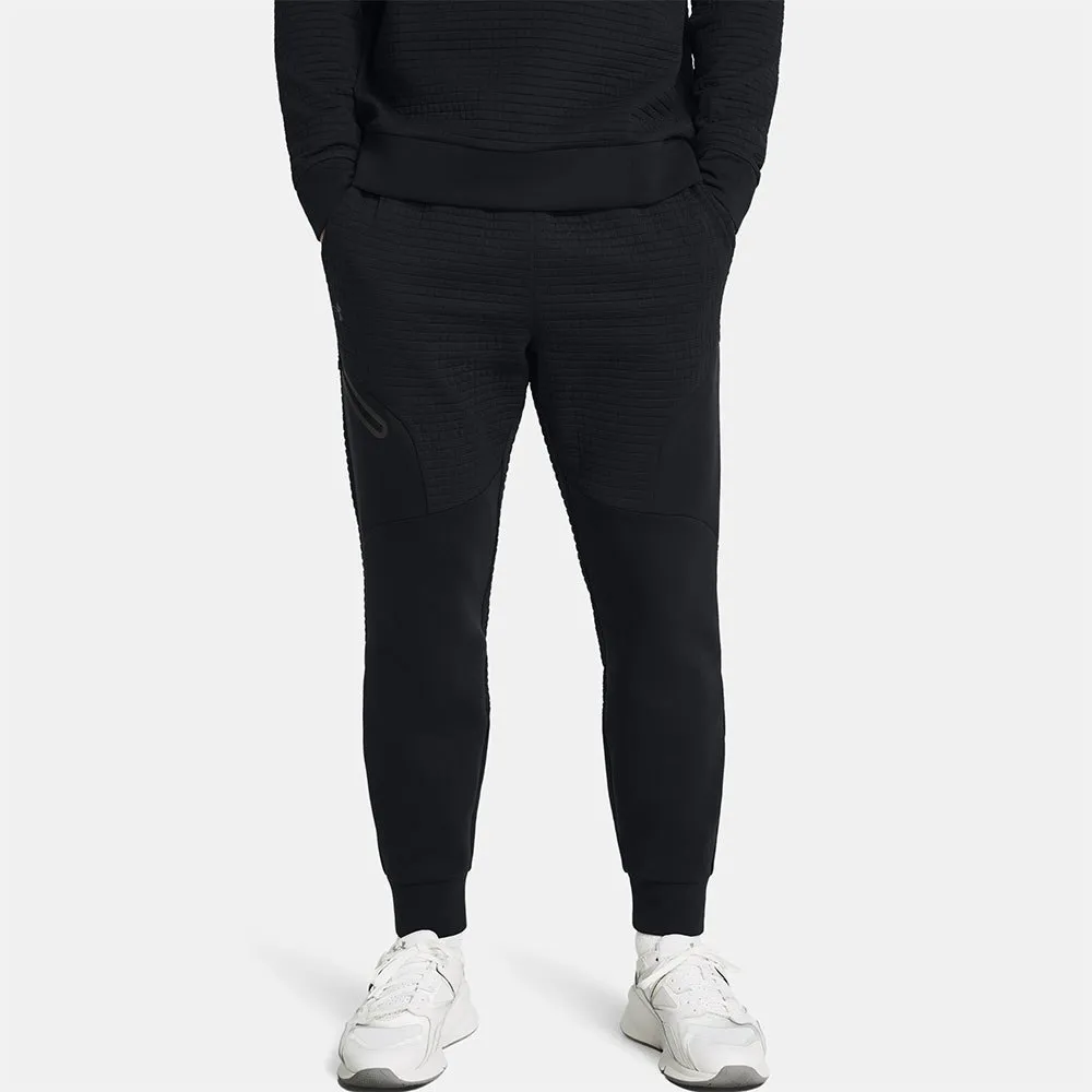Джоггеры Under Armour Unstoppable fleece txtr, черный 
Джоггеры Under Armour Unstoppable fleece txtr, черный