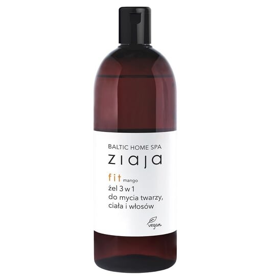 Гель для мытья тела, волос и лица 3в1 BALTIC HOME SPA с ароматом манго ZIAJA fit
Гель для мытья тела, волос и лица 3в1 BALTIC HOME SPA с ароматом манго ZIAJA fit