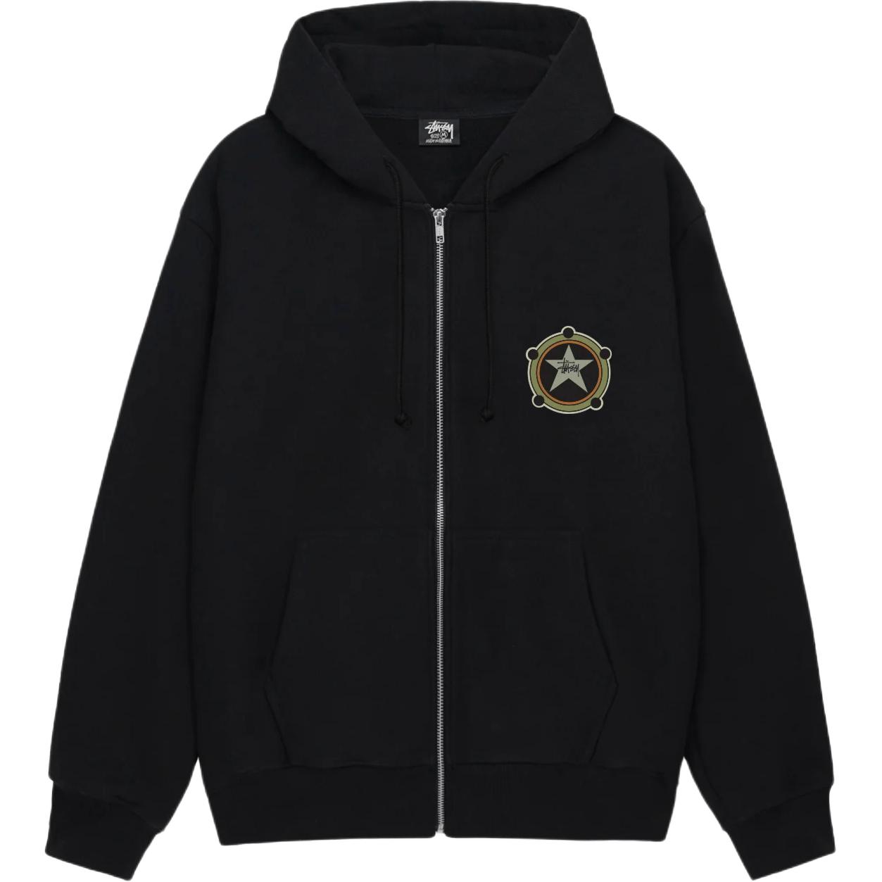 Толстовка SS25 Ranger Zip Hoodie унисекс Stussy, черный
Толстовка SS25 Ranger Zip Hoodie унисекс Stussy, черный
