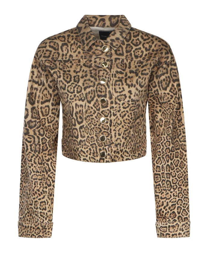 Джинсовая куртка Marciano с леопардовым принтом Guess, коричневый
Джинсовая куртка Marciano с леопардовым принтом Guess, коричневый