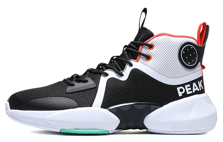 Баскетбольные кроссовки мужские среднего размера белые/черные Peak
Баскетбольные кроссовки мужские среднего размера белые/черные Peak