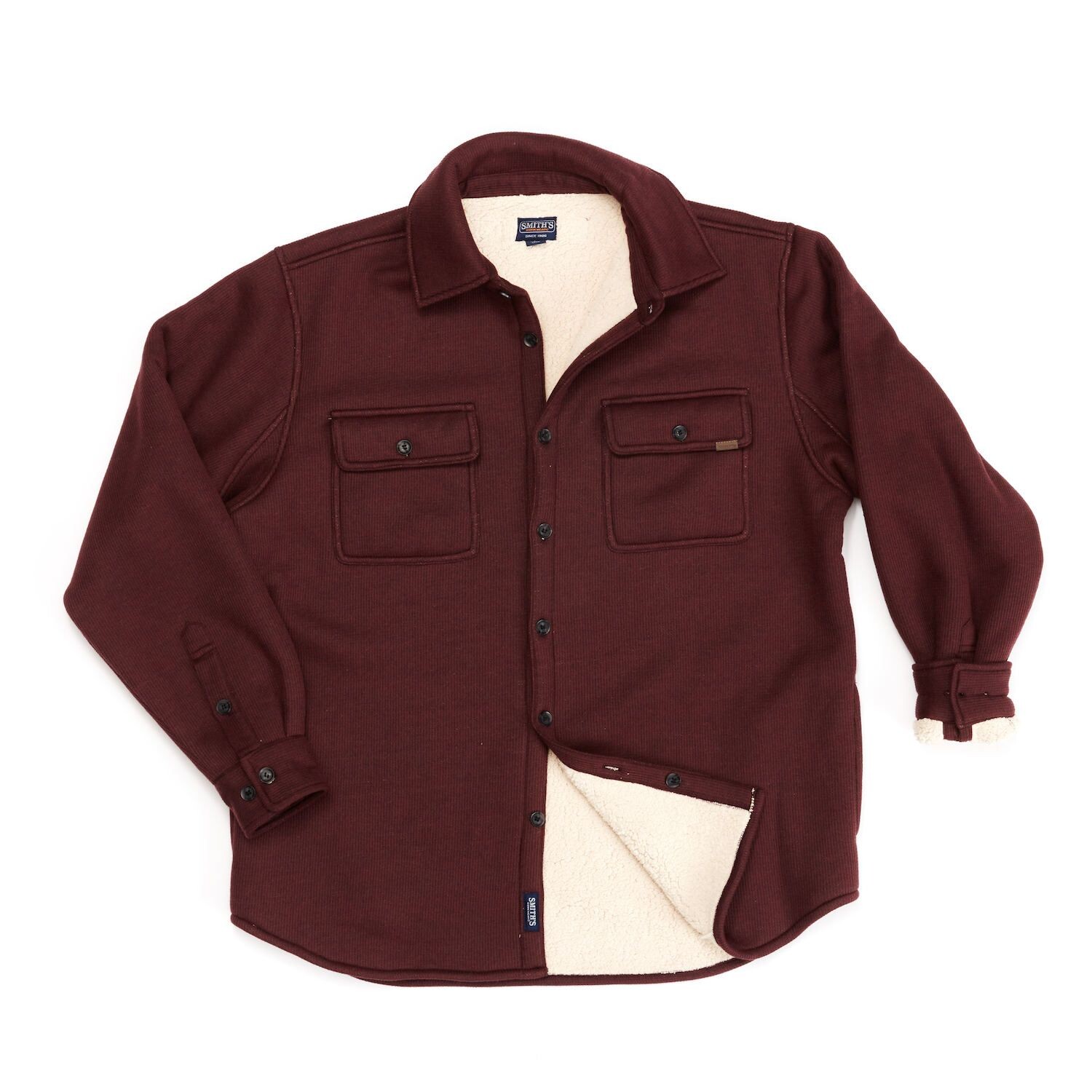 Мужская термокуртка-рубашка из вереска на подкладке из шерпы Smith's Workwear
Мужская термокуртка-рубашка из вереска на подкладке из шерпы Smith's Workwear